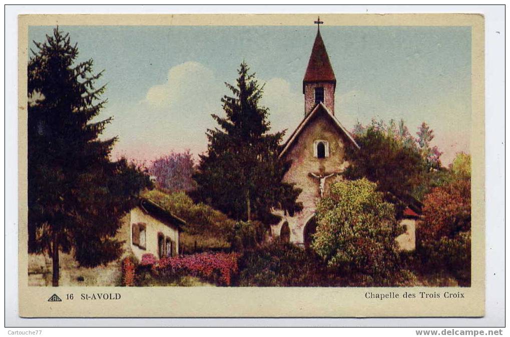 K7 - SAINT-AVOLD - Chapelle Des Trois Croix - Saint-Avold