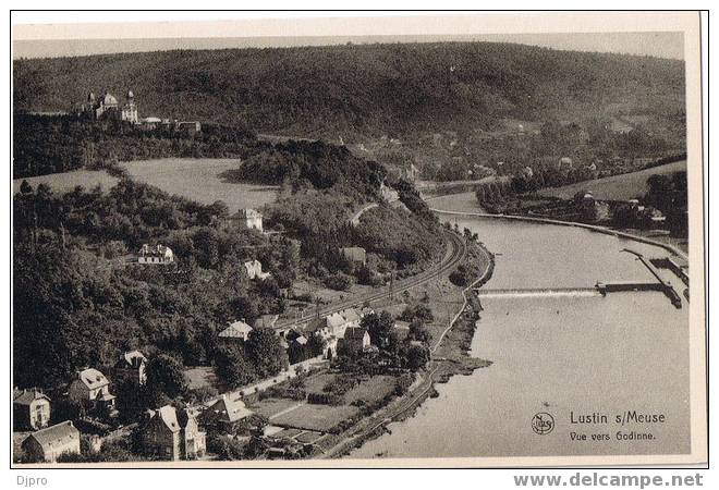 Lustin Sur Meuse  Vue Vers Godinne - Profondeville