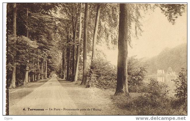 Tervueren Le Parc Promenade Près De L'etang /tervuren  Nr4 - Tervuren