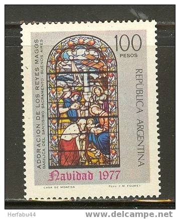 Argentina       Christmas 1977        Set        SC#1158 MNH** - Unused Stamps
