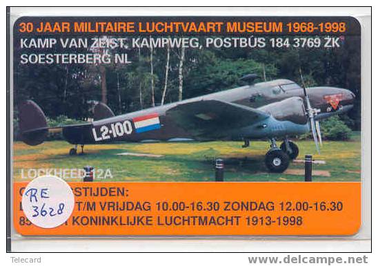 NEDERLAND AIRPLANE AVIONS Telecarte LOCKHEED RE-3628 - Airplanes