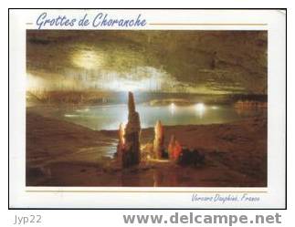 Jolie CP 38 Isère Vercors Pont En Royans Grottes De Chorange Lac Souterrain Stalactite Stalagmite Spéléologie ... Neuve - Pont-en-Royans