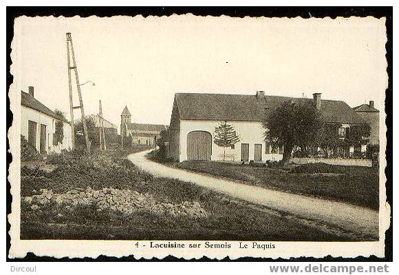 5629  -  Lacuisine Sur Semois   Le  Paquis - Florenville