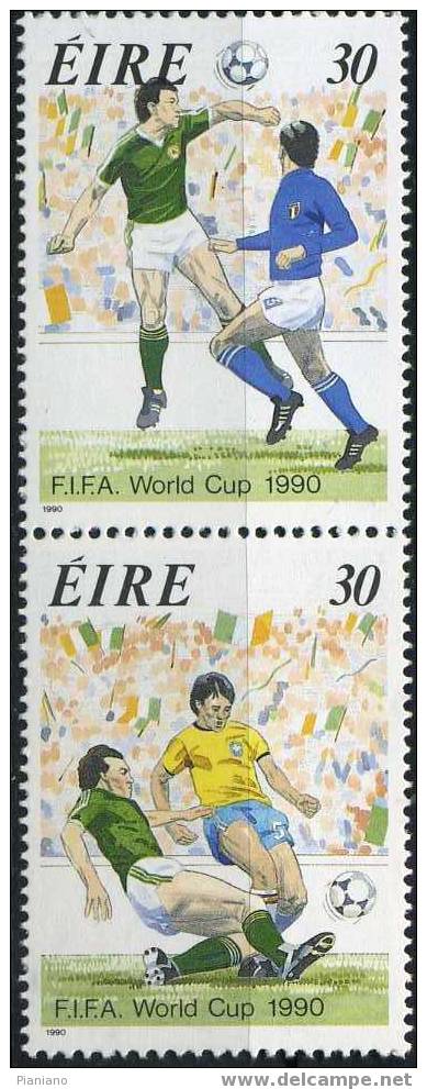 PIA - IRL - 1990 - Sport : Championnat Du Monde De Football En Italie  - (Yv 715-16) - Unused Stamps