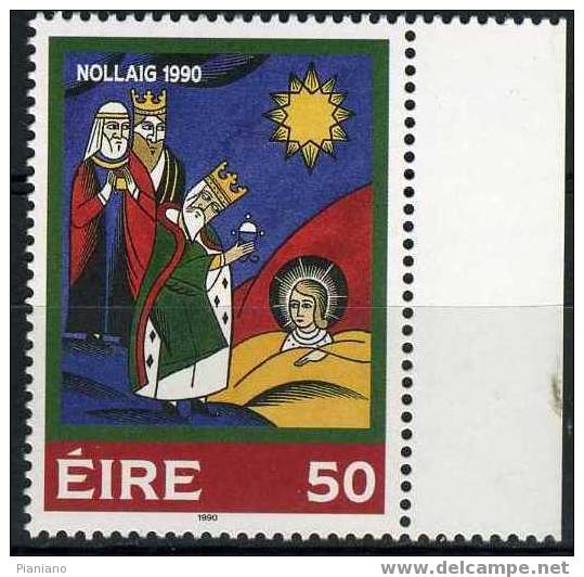 PIA - IRL - 1990 - Noel  - (Yv 740-42) - Unused Stamps