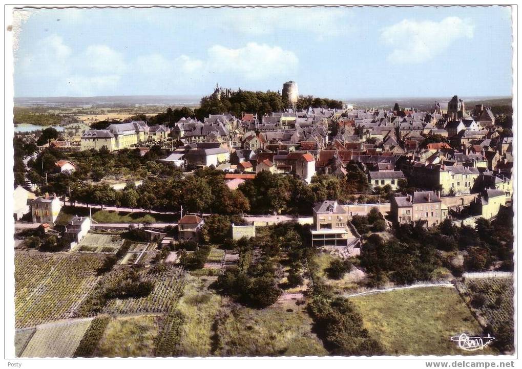 CPSM - SANCERRE - Vue Panoramique De La Ville - Coul - Ann 60 - - Sancerre