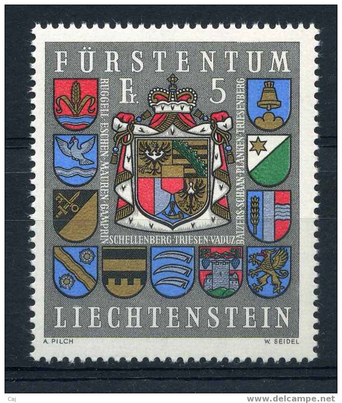 Liechtenstein  :  Yv  537  ** - Ungebraucht