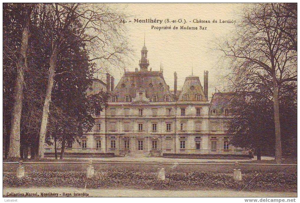 MONTLHERY  N°24   CHATEAU DE LORMOY - Montlhery