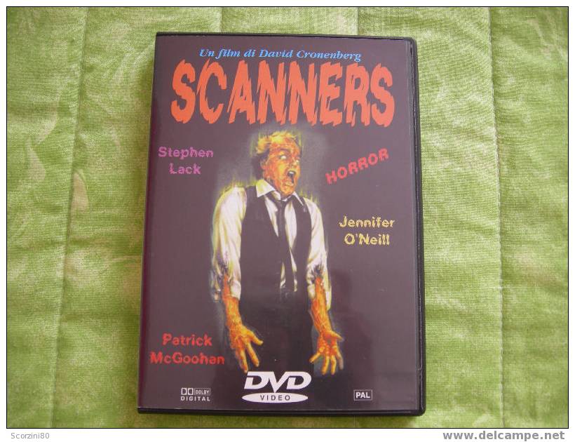 DVD-SCANNERS David Cronenberg - Horror