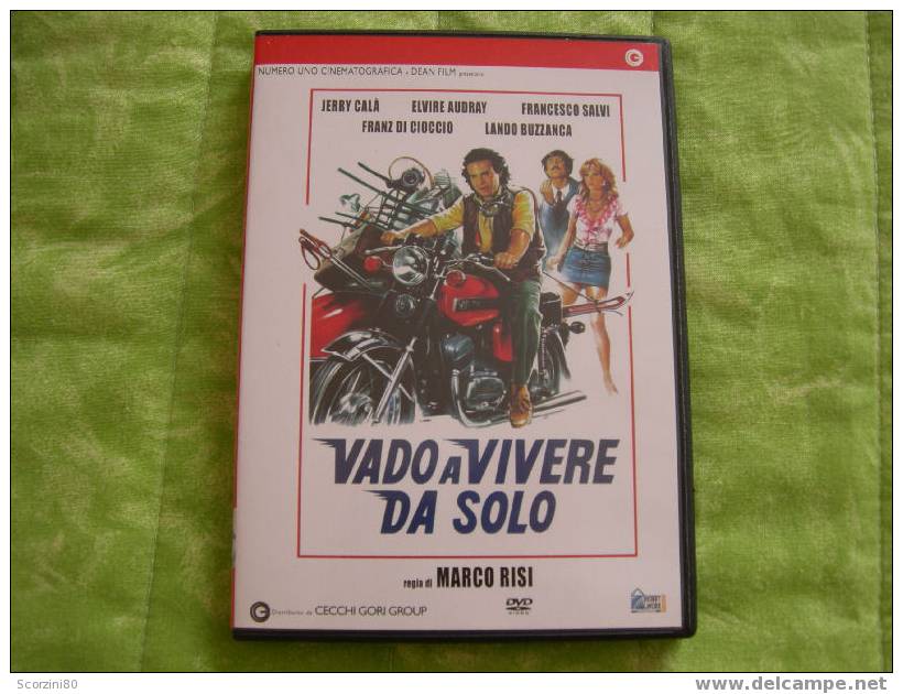 DVD-VADO A VIVERE DA SOLO Jerry Calà - Comedy