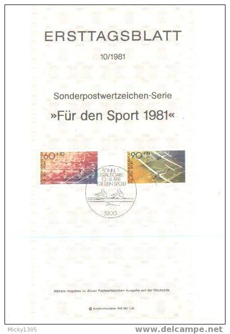 Germany - ETB 10/1981 (Z216I)- - 1981-1990