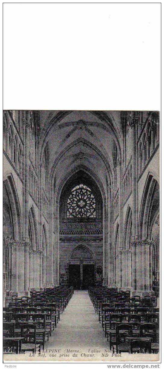 Carte Postale     51. L'Epine  Intérieur De L'église Notre-Dame - L'Epine