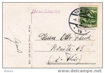 A-RI027/   ÖSTERREICH - RR,  Tuberkulose 1924, Sehr Seltene Drucksachenfrankatur, Ex Wien - Briefe U. Dokumente