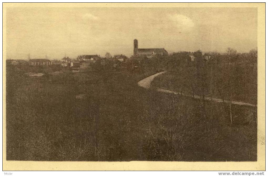 Cpa (85)         LES LUCS DE BOULOGNE Vue Prise De La Motte - Les Lucs Sur Boulogne