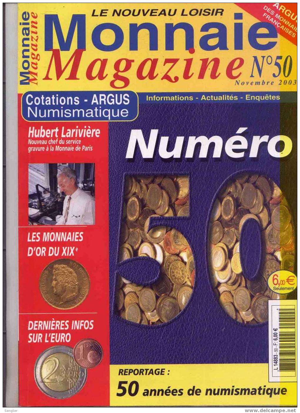 MONNAIE MAGAZINE N° 50 - Français