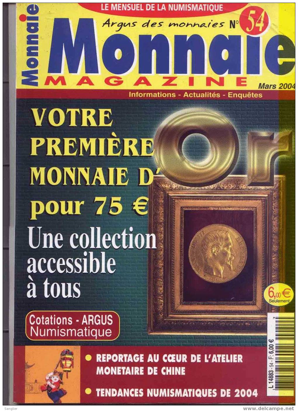 MONNAIE MAGAZINE N° 54 - Français