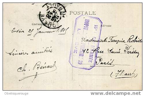 73 LODEVE LA BOUQUERIE ATTELAGES CAFE COMMERCES ANIMATION CACHET MILITAIRE - Lodeve