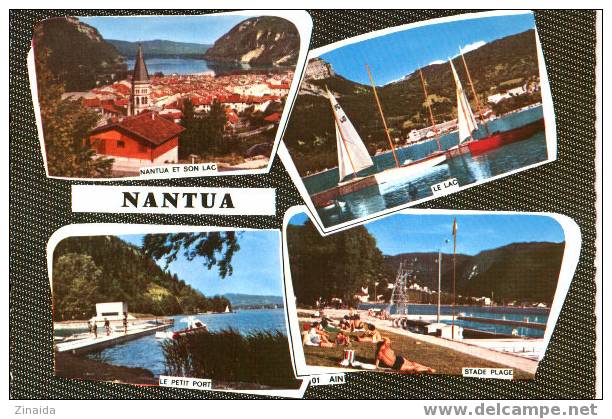 CARTE POSTALE DE NANTUA - PLUSIEURS VUES - Nantua