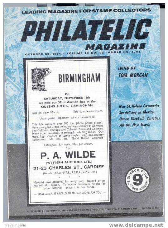 Philatelic Magazine Vol. 72 No. 22 1964 - Inglesi (dal 1941)