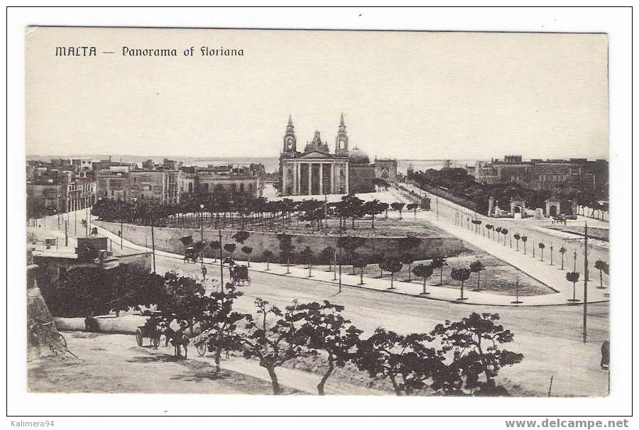 MALTE / MALTA / PANORAMA OF FLORIANA - Malta