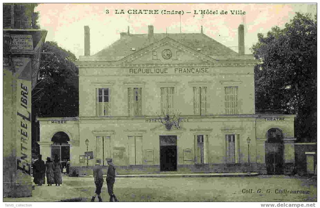 LA CHATRE - L'Hôtel De Ville - La Chatre