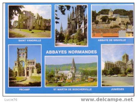 ABBAYES NORMANDES  -  6 Vues  -  N° 770 - Haute-Normandie