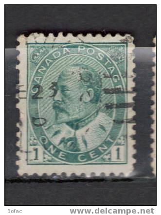 78 OB CANADA "EDOUARD VII" - Used Stamps