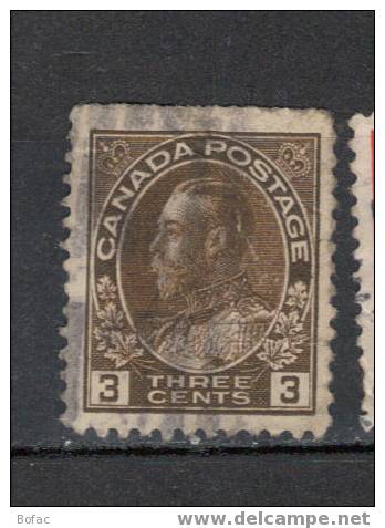 110 OB CANADA "georgesV" - Used Stamps