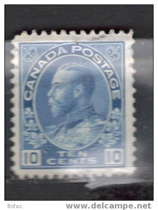 116 OB CANADA "georgesV" - Used Stamps