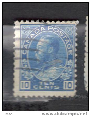 116 OB CANADA "georgesV" - Used Stamps