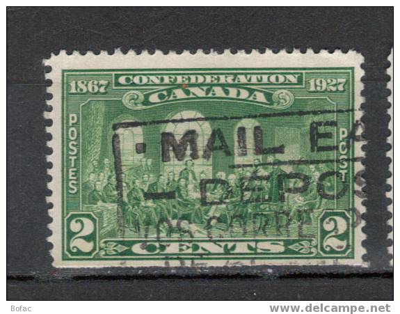 122 OB CANADA "60eme ANNIVERSAIRE DE LA CONFEDERATION" - Used Stamps