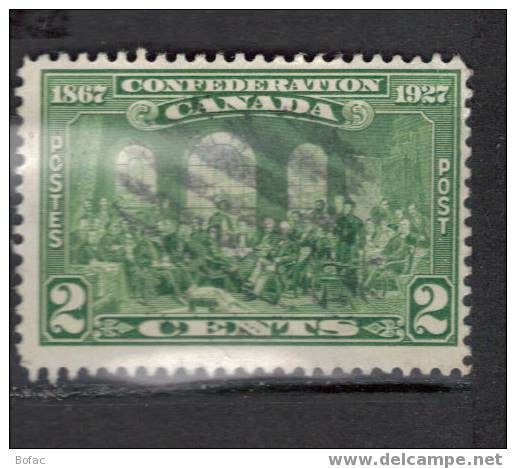 122 OB CANADA "60eme ANNIVERSAIRE DE LA CONFEDERATION" - Used Stamps