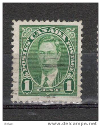 190 OB CANADA "GEORGES VI" - Used Stamps