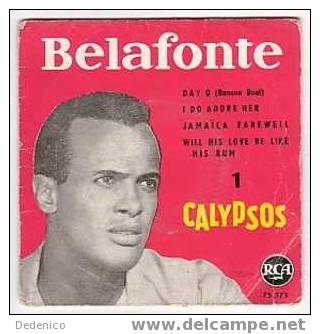 Harry  BELAFONTE  : "  DAY  0   "   +  3 Titres - Blues