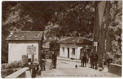 CARTE PHOTO - DOUANE FRNCAISE - FRONTIERE FRNCO-ITALIENNE - F213 - Douane