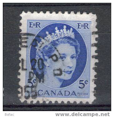 271 OB CANADA "ELIZABETH II"  Dentelées 3 Côtés - Gebraucht