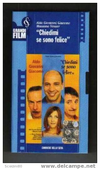 VHS-CHIEDIMI SE SONO FELICE Originale - Komedie