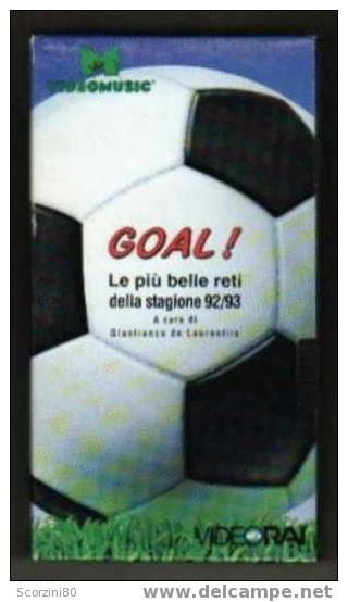 VHS-GOAL CAMPIONATO Serie A Calcio 1992-1993 - Sport