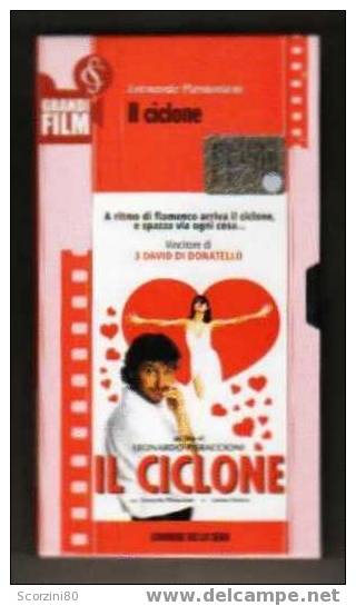 VHS-IL CICLONE Pieraccioni Originale - Comédie