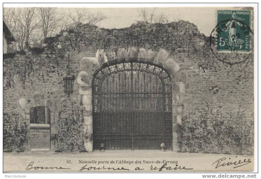 Vaux-de-Cernay. Nouvelle Porte De L'abbaye. - Vaux De Cernay