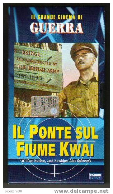 VHS-IL PONTE SUL FIUME KWAI Originale GUERRA - Drame