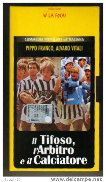 VHS-IL TIFOSO, L'ARBITRO E IL CALCIATORE Originale - Comedy