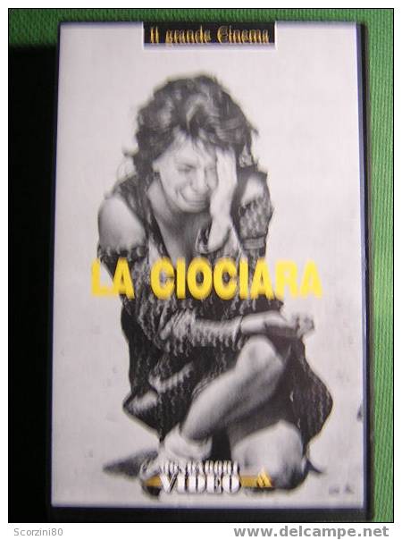 VHS-LA CIOCIARA Sofia Loren Originale - Dramma