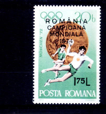 Roumanie 1974 - Yv.no.2844 Neuf** - Balonmano