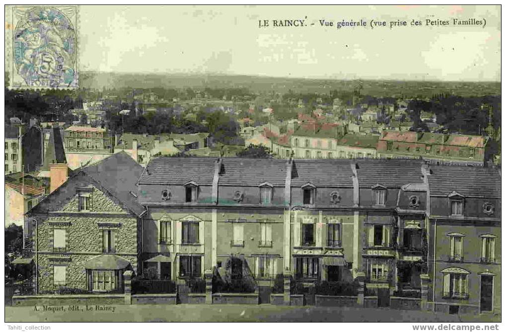 LE RAINCY - Vue Générale - Le Raincy