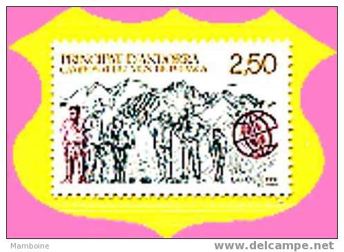 Andorre  1991 Pétanque N° 407 Neuf  X X - Unused Stamps