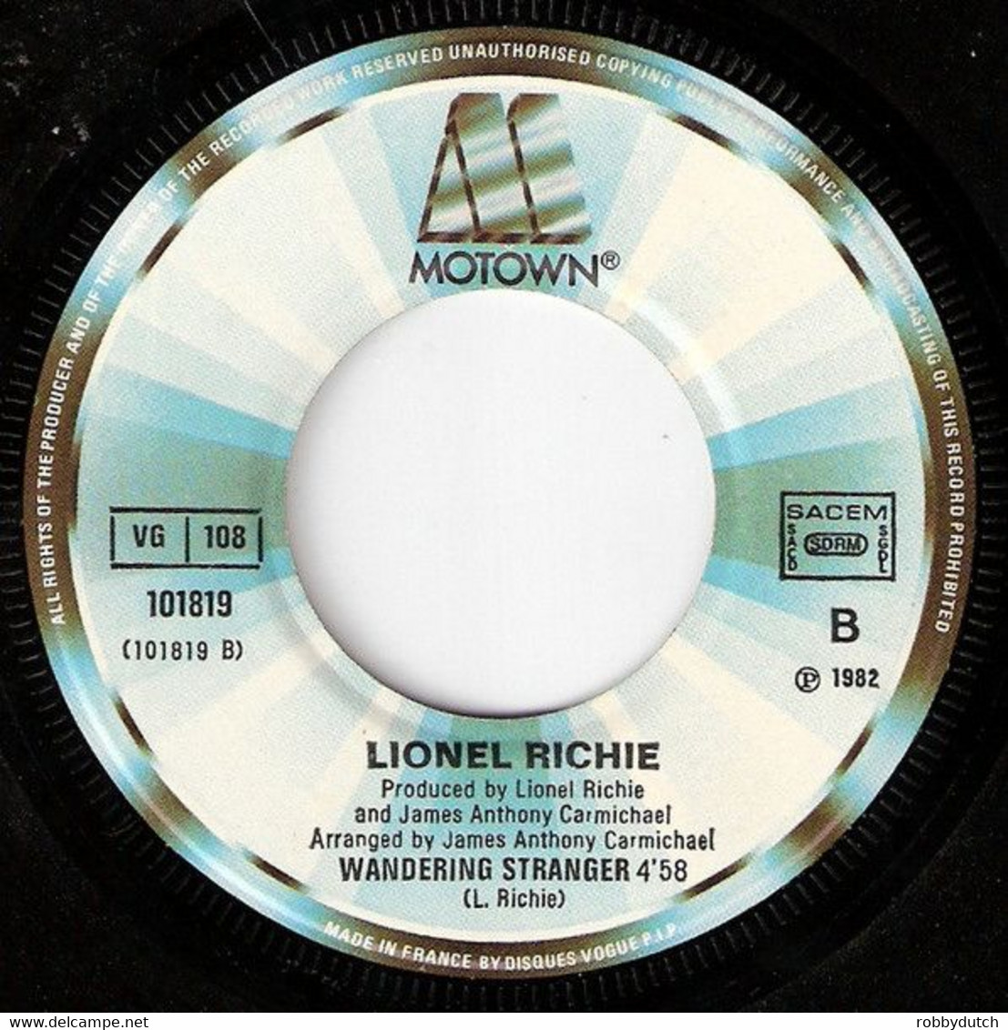 * 7" * LIONEL RICHIE - ALL NIGHT LONG (1983 Ex!!!) - Disco, Pop