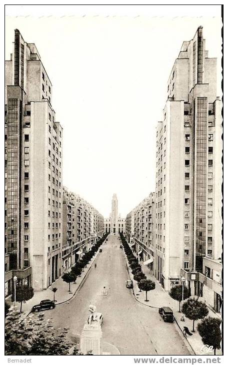 LYON-VILLEURBANNE..LES GRATTE-CIEL..AVENUE HENRI BARBUSSE - Villeurbanne