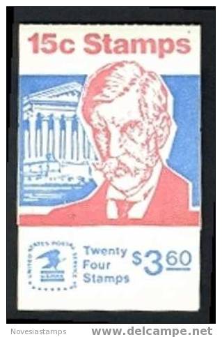 !a! USA Sc# 1288Bc MNH BOOKLET(24) - Oliver Wendell Holmes - 2. 1941-80