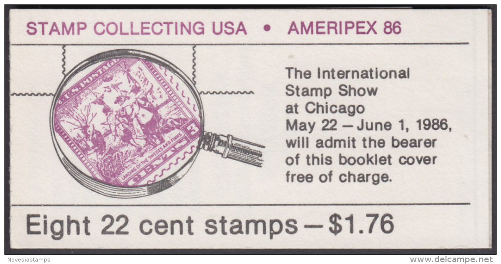 !a! USA Sc# 2201a MNH BOOKLET(8) - Stamp Collecting - 3. 1981-...